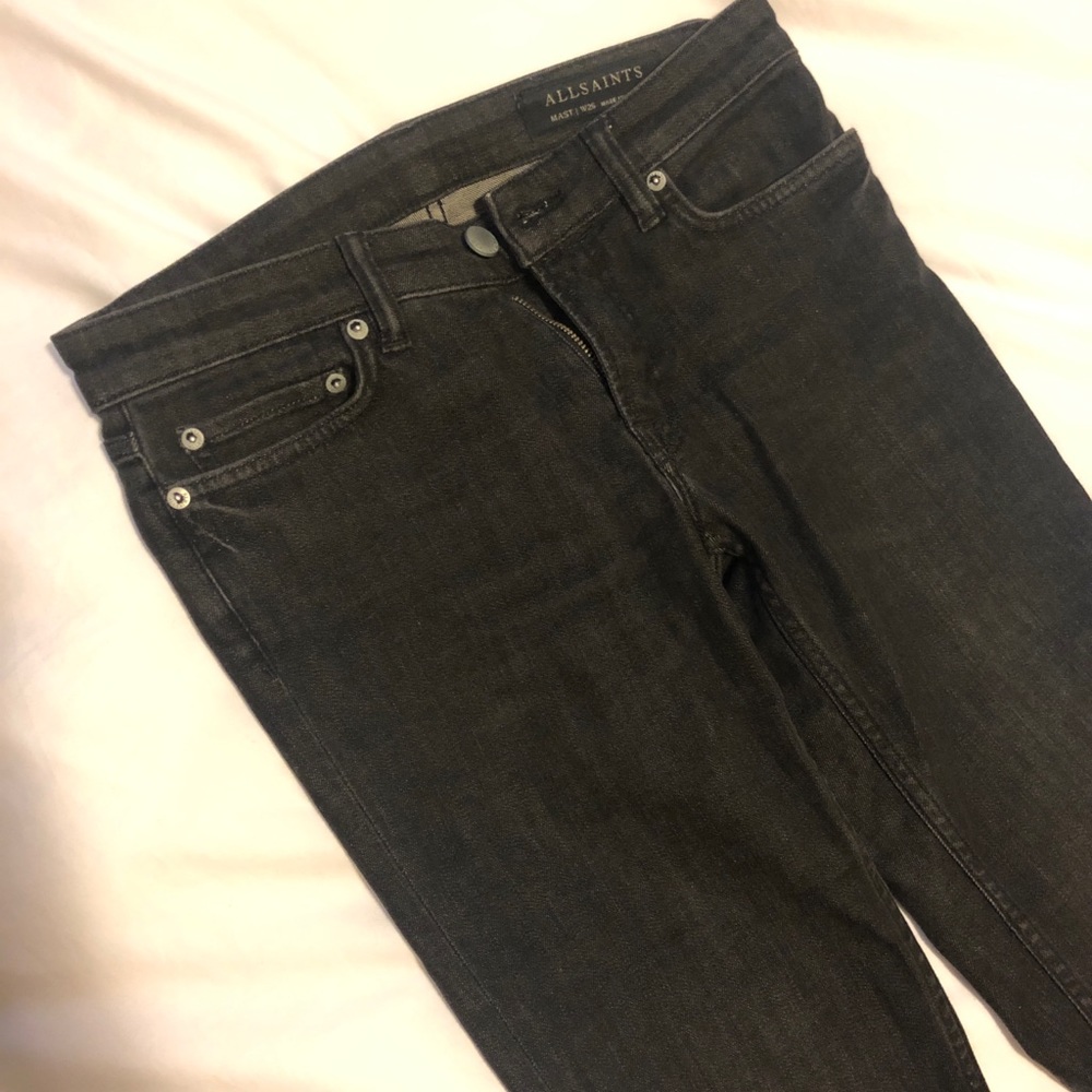 All Saint’s grey jeans